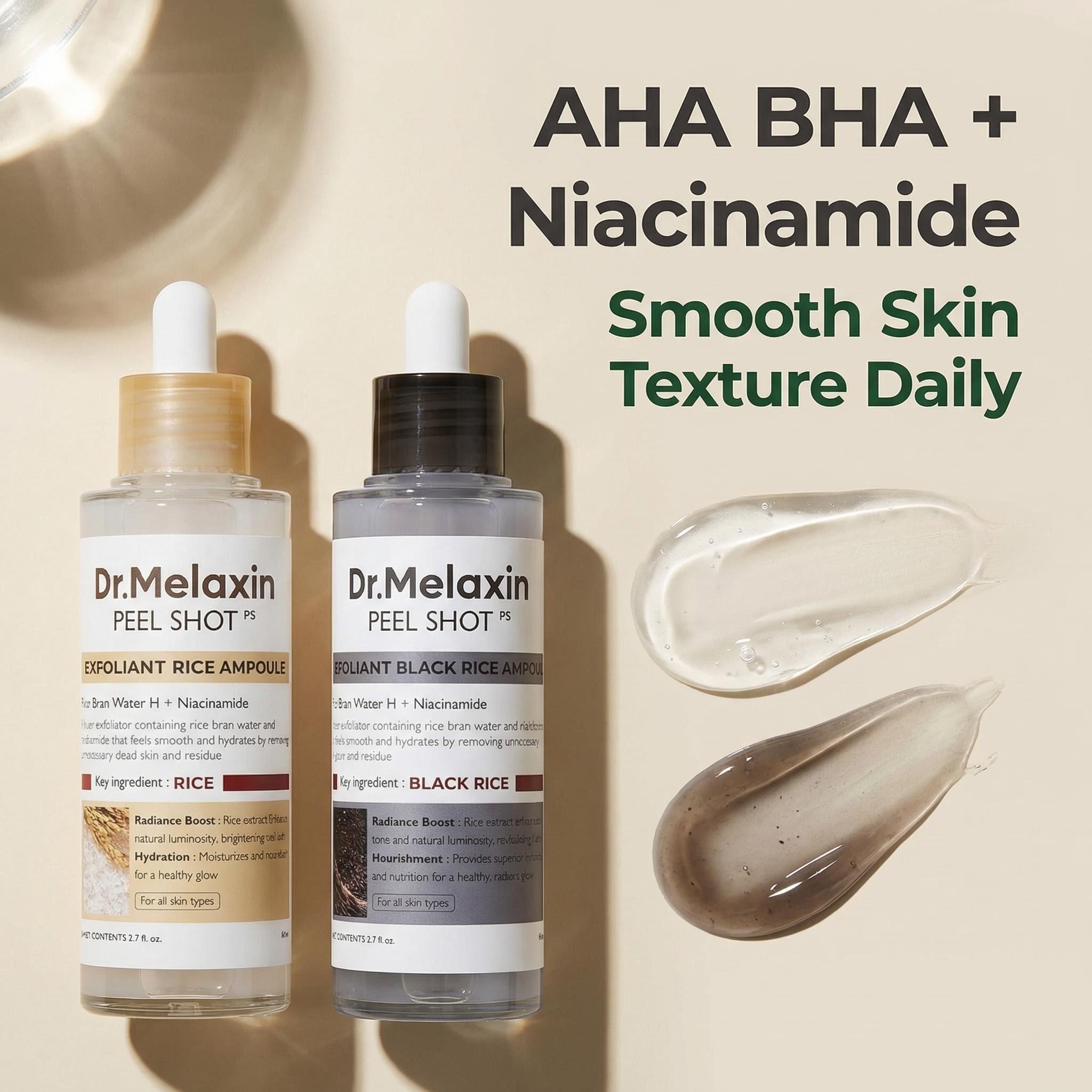 Aha Bha Exfoliant - Ampolla Exfoliante de Arroz Negro 80ml,