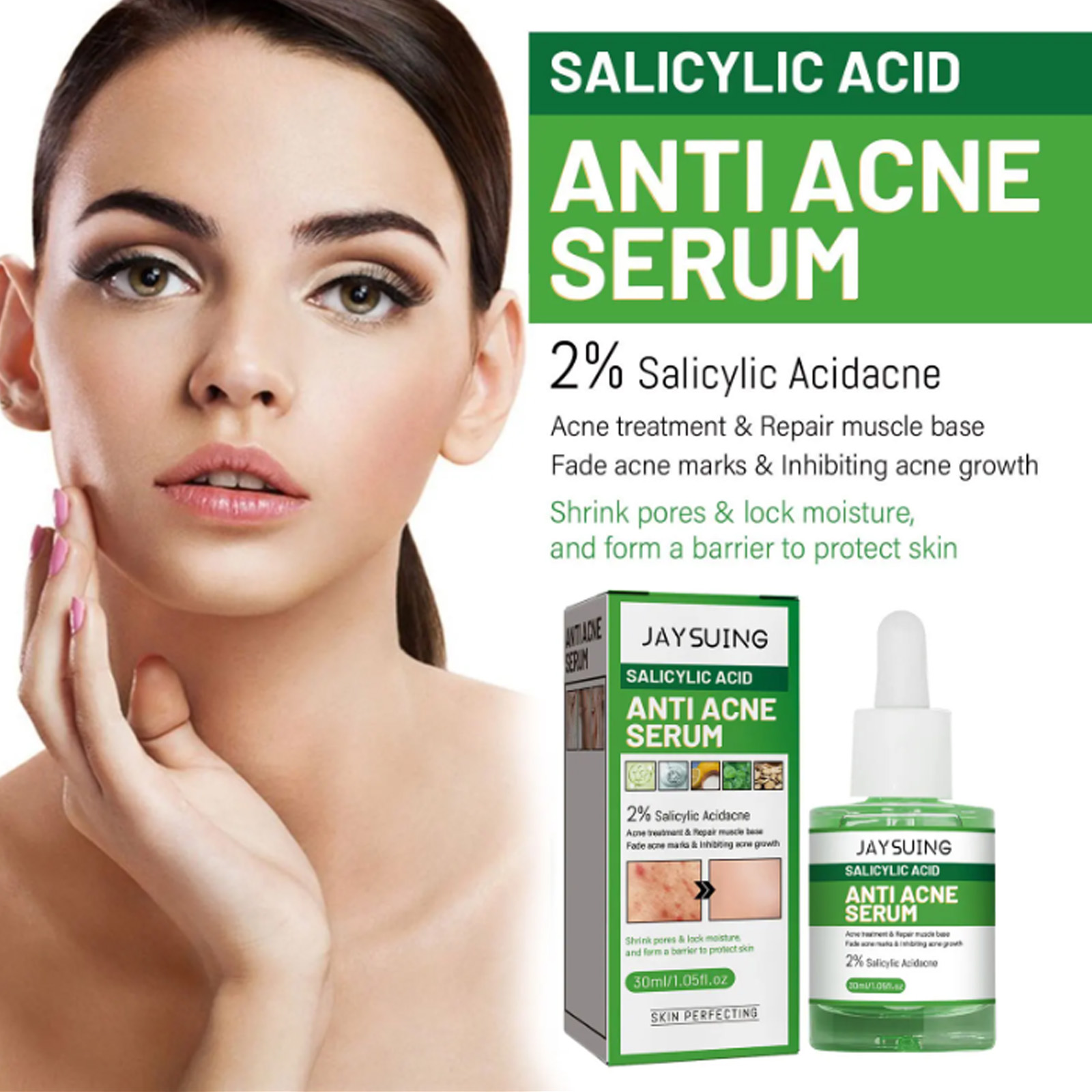 Suero Facial antiacn-e de ácid - Azelaic Acid Serum reseña y precio