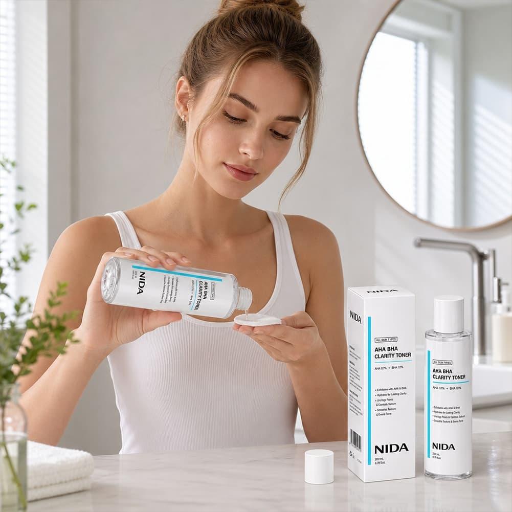 Set de Cuidado Facial Hidratan - Aha Bha Exfoliant reseña y precio