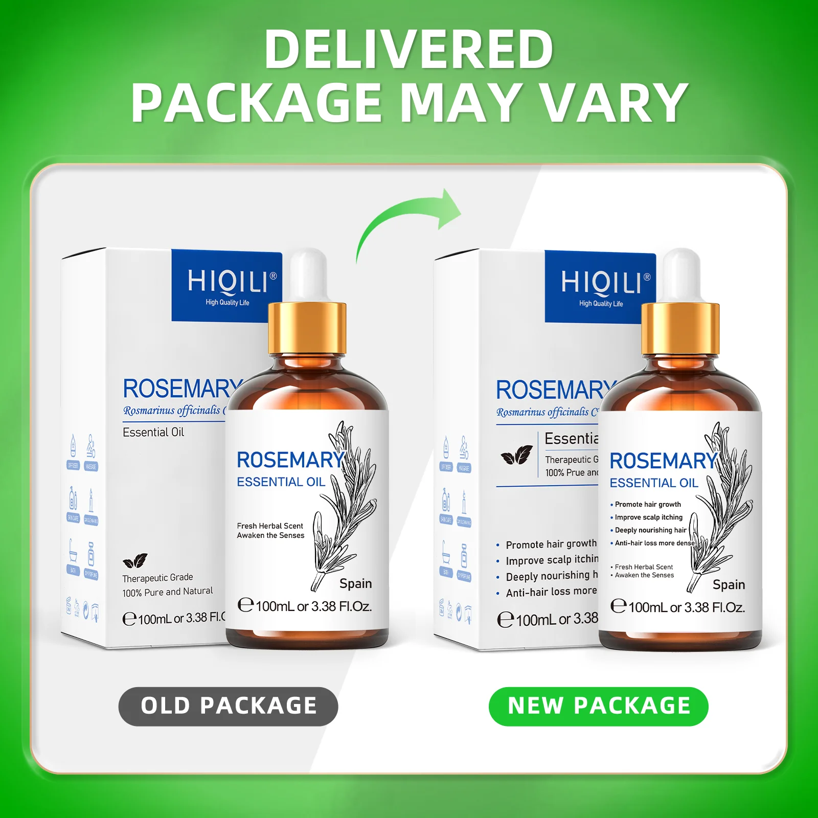 HIQILI Aceites esenciales de r - Skincare Skin 1004 reseña y precio