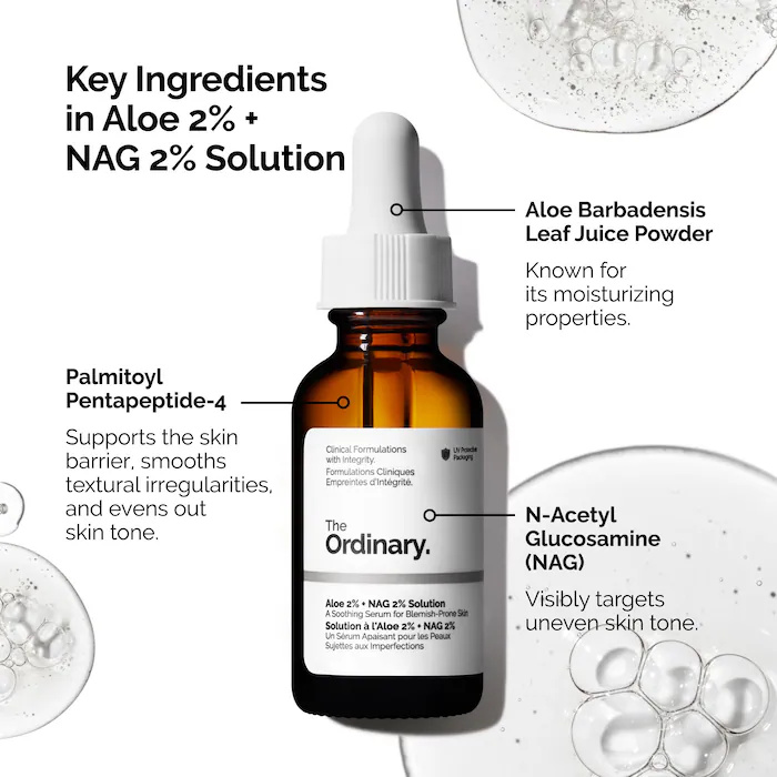 Aloe 2% + NAG 2% Solución Suer - Aha Bha Exfoliant reseña y precio