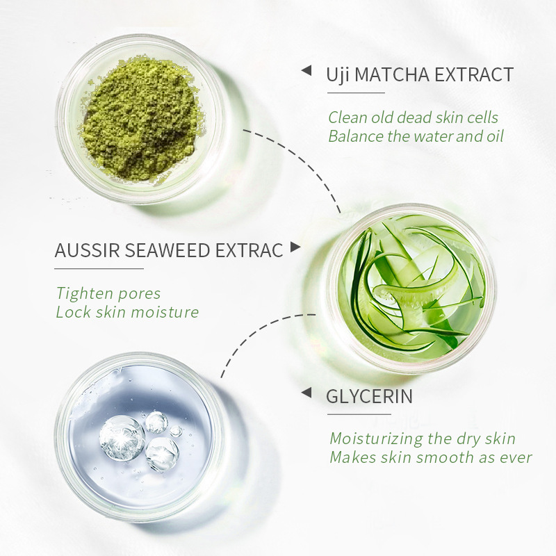 LAIKOU Matcha exfoliante Gel e - Aha Bha Exfoliant reseña y precio