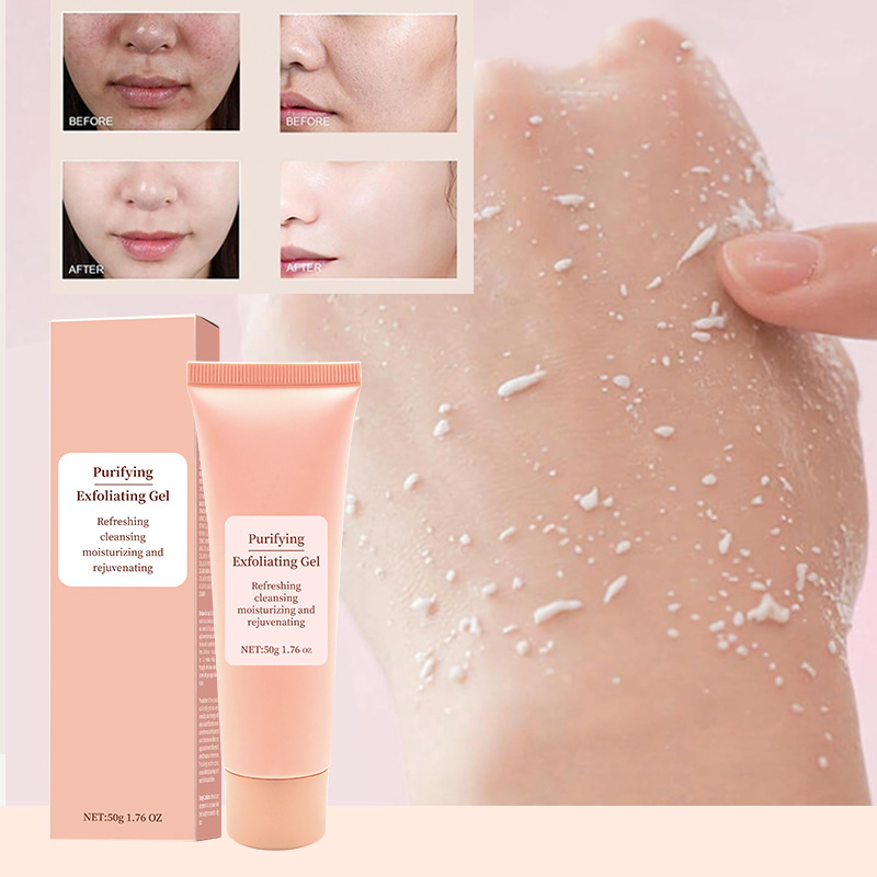 Gel exfoliante Facial de 50g,  - Aha Bha Exfoliant reseña y precio