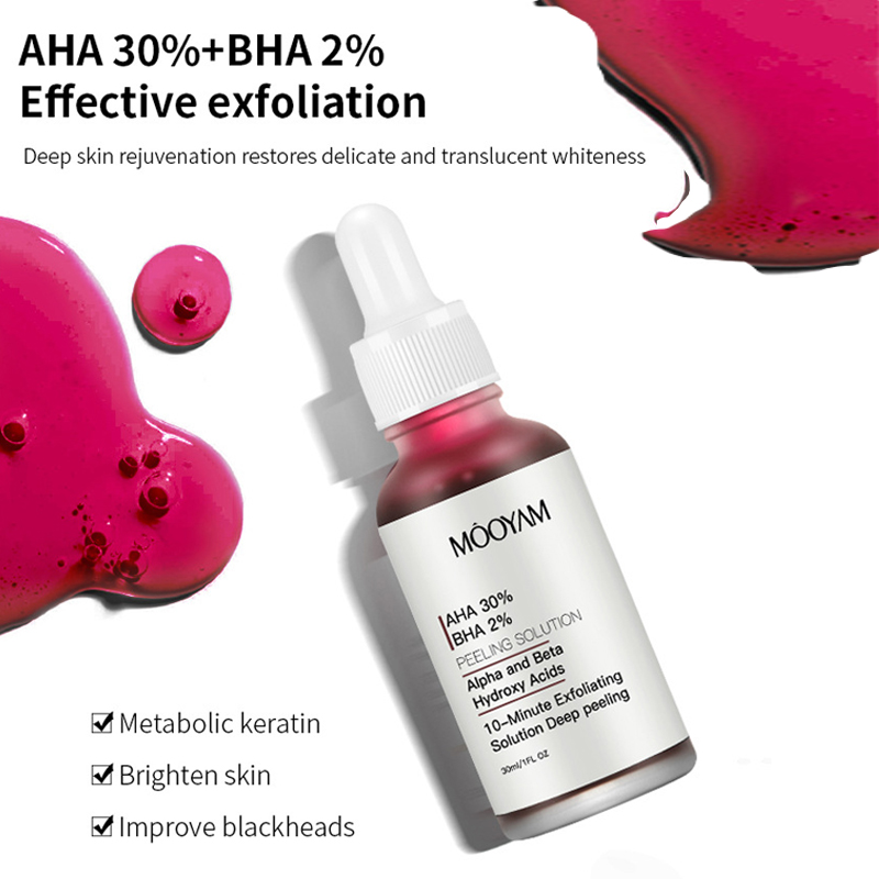 AHA 30%+BHA 2% Solución exfoli - Aha Bha Exfoliant reseña y precio