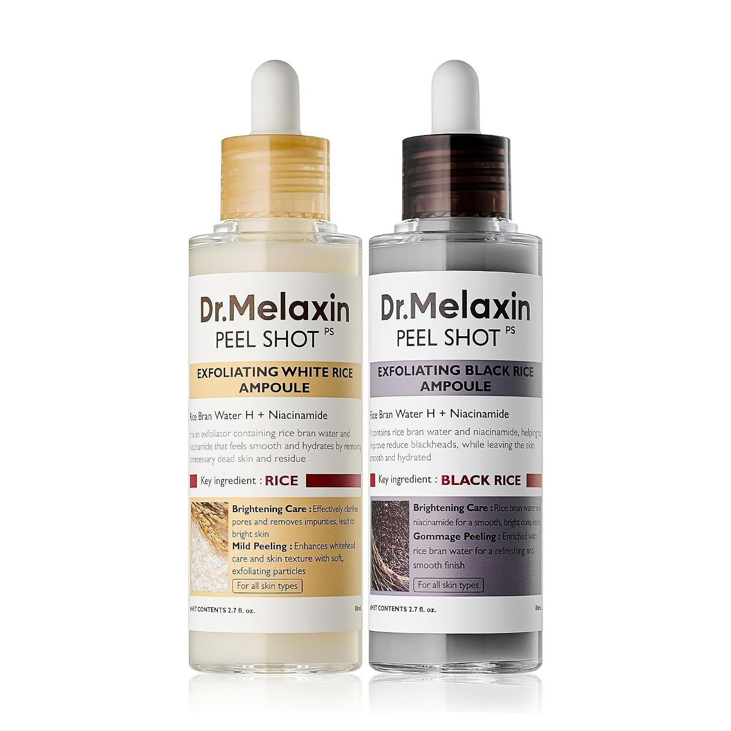 Ampolla Exfoliante de Arroz Ne - Aha Bha Exfoliant reseña y precio
